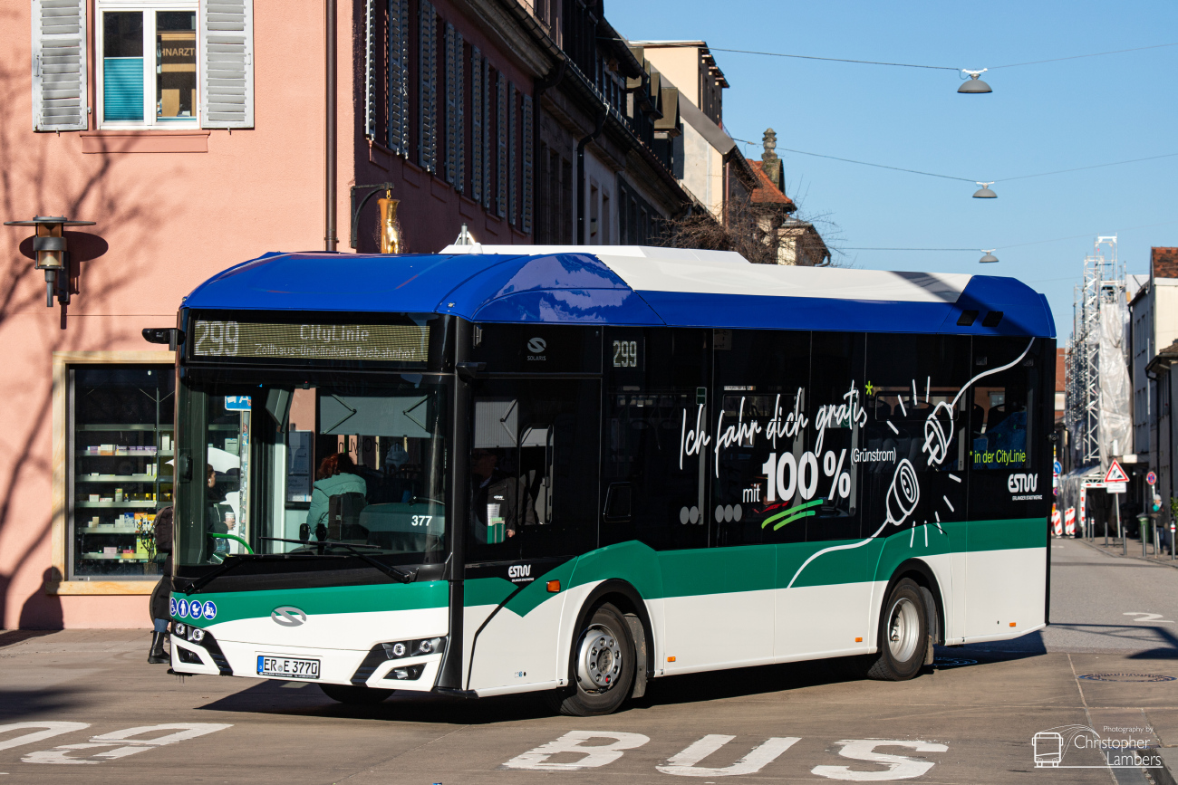 Erlangen, Solaris Urbino IV 9 LE electric # 377