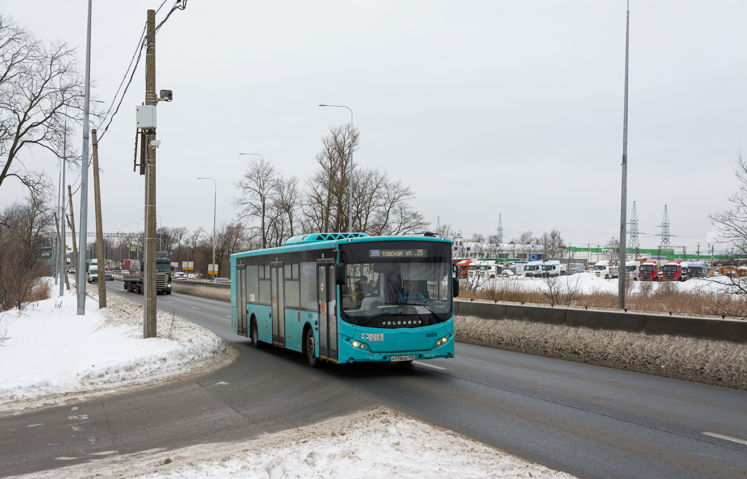Санкт-Петербург, Volgabus-5270.G4 (LNG) № 6656
