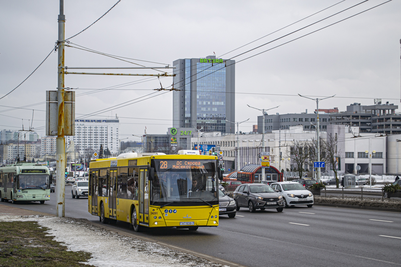 Minsk, MAZ-203.015 # 034291