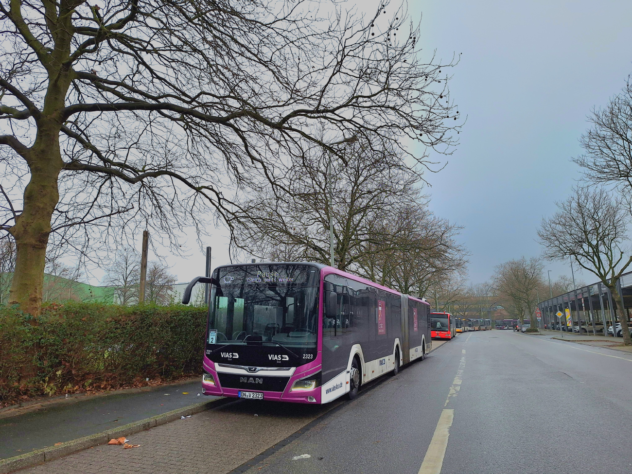 Düren, MAN 18C Lion's City NG360 EfficientHybrid # 2323