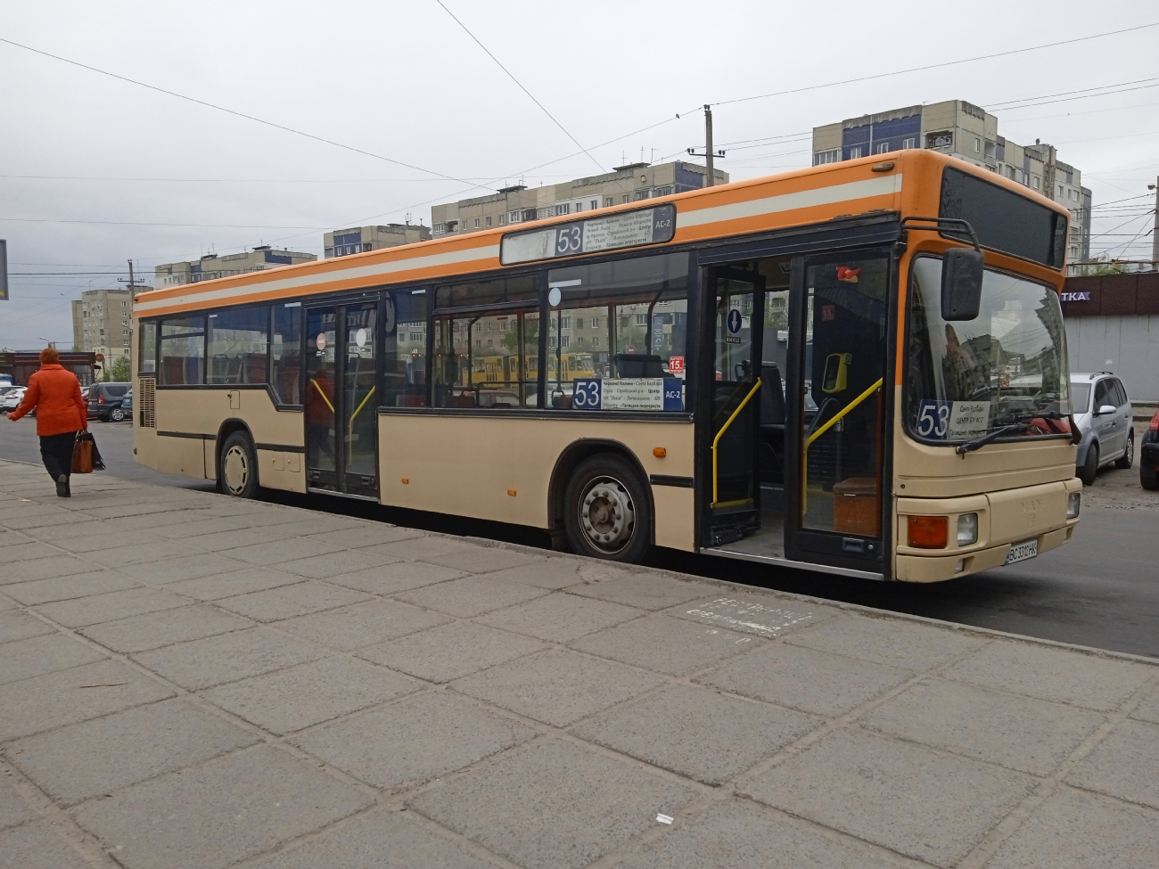 Lviv, MAN A10 NL202 nr. ВС 3312 НК