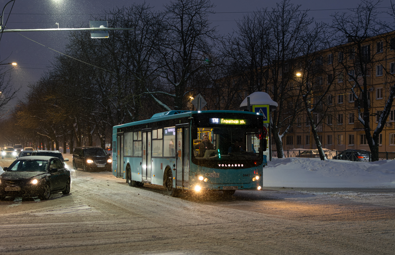 Saint Petersburg, Volgabus-5270.G2 (LNG) # 6441