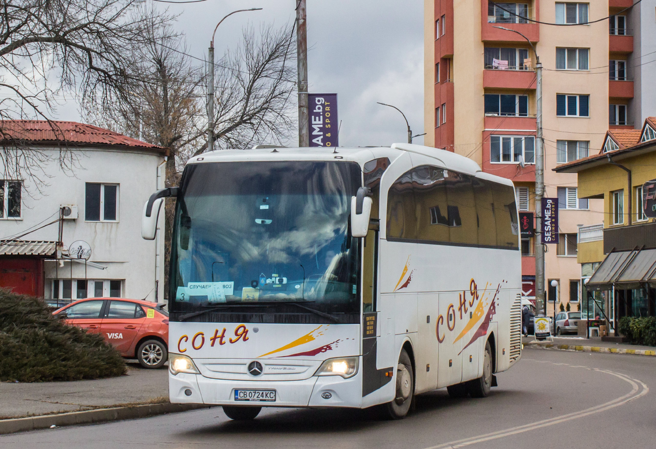 София, Mercedes-Benz Travego II 15SHD Facelift (Türk) № 0724