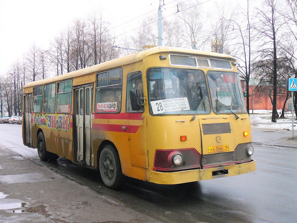 Izhevsk, LiAZ-677М №: КА 544 18
