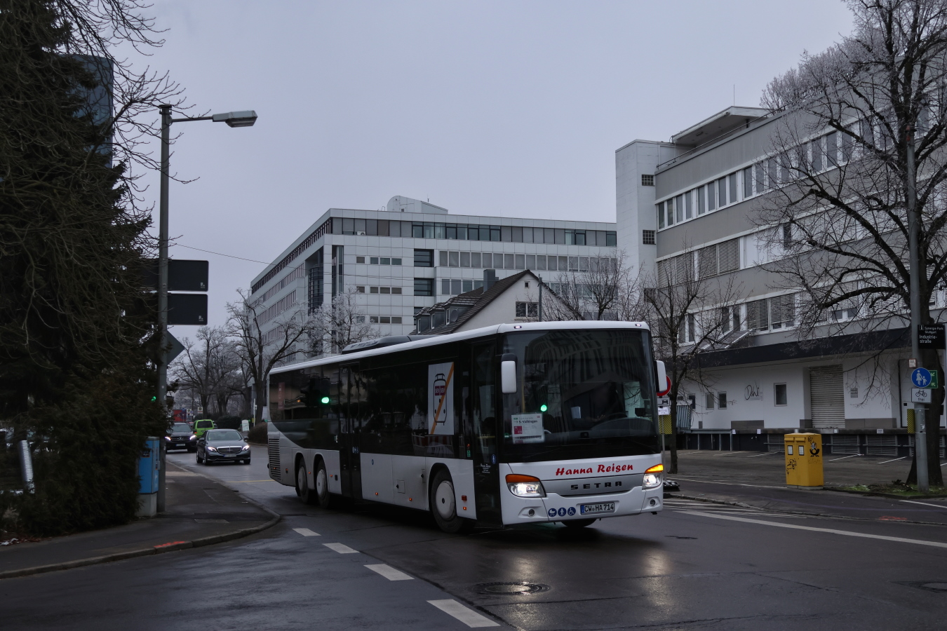 Calw, Setra S418LE business # CW-HA 714; Stuttgart — EV Digitaler Knoten Stuttgart — 2024