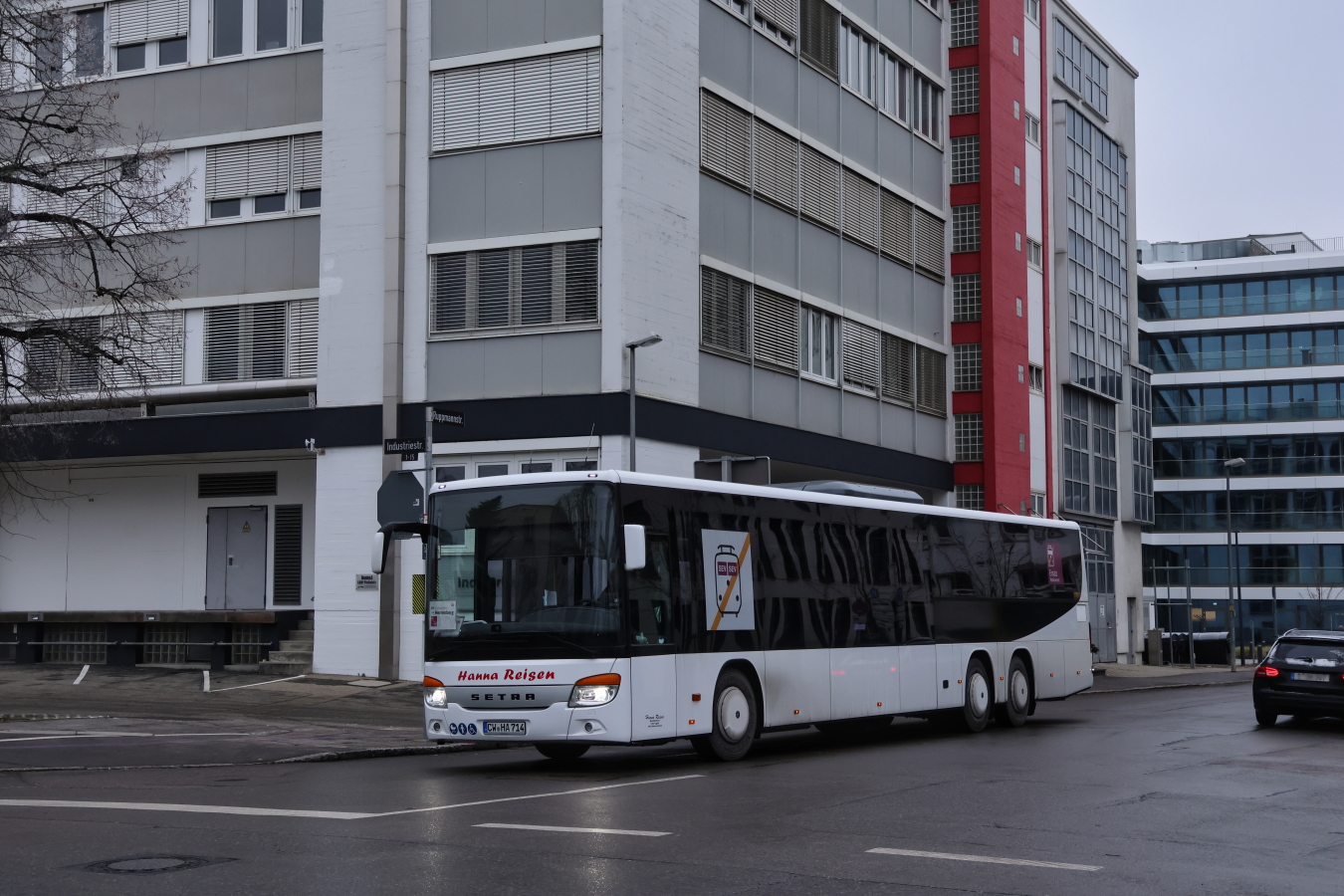 Calw, Setra S418LE business No. CW-HA 714; Stuttgart — EV Digitaler Knoten Stuttgart — 2024
