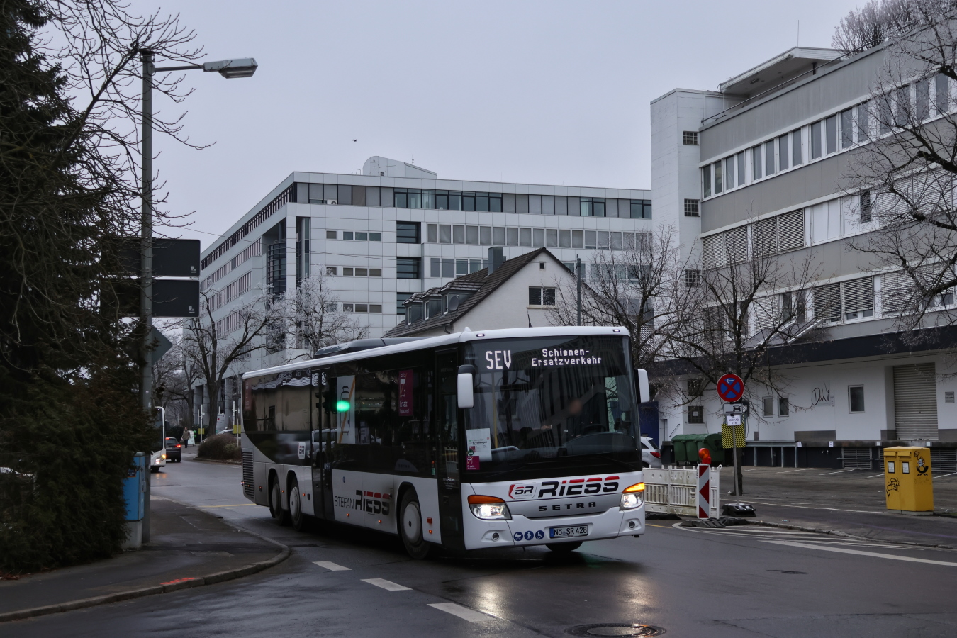 Donauwörth, Setra S418LE business # NÖ-SR 428; Stuttgart — EV Digitaler Knoten Stuttgart — 2024
