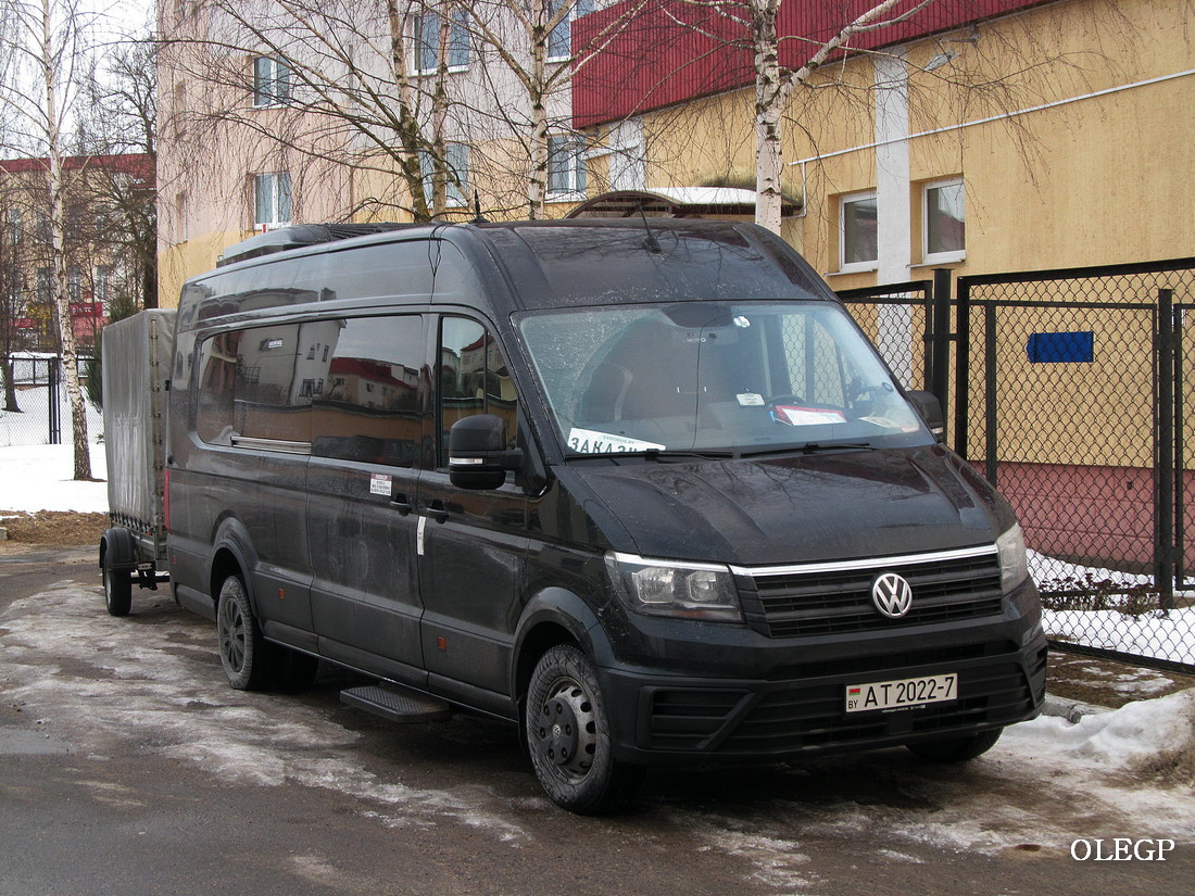Minsk, Volkswagen Crafter No. АТ 2022-7