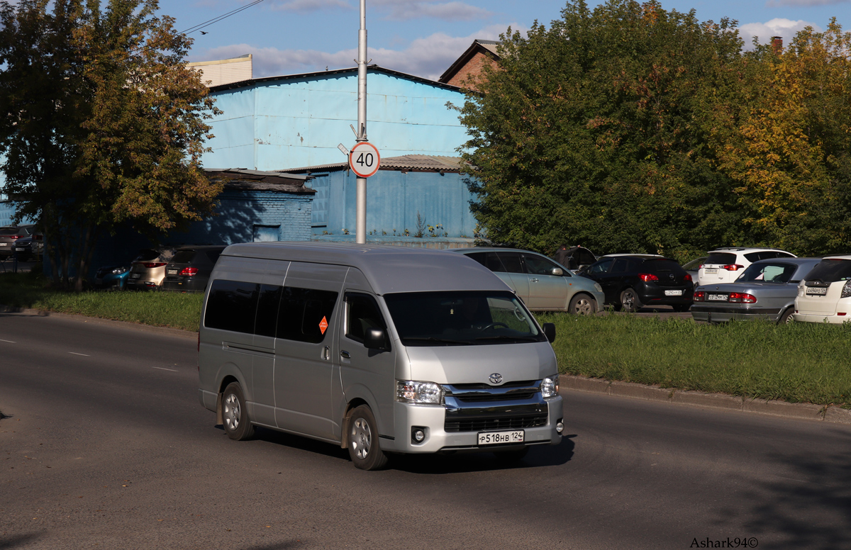 Zheleznogorsk (Krasnoyarskiy krai), Toyota HiAce H200 # Р 518 НВ 124
