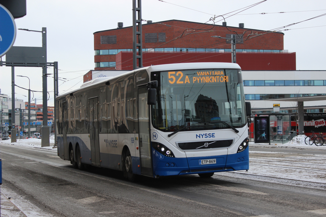 Tampere, Volvo 8900LE 14.8m # 69