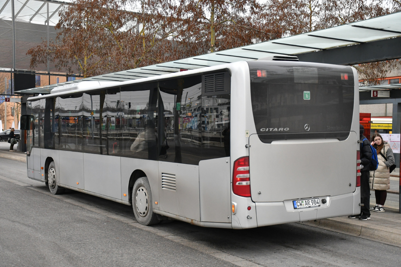 Calw, Mercedes-Benz O530 Citaro Facelift # CW-AR 984; Stuttgart — EV Digitaler Knoten Stuttgart — 2024; Böblingen — SEV (Stuttgart -) Böblingen — Singen (Gäubahn)