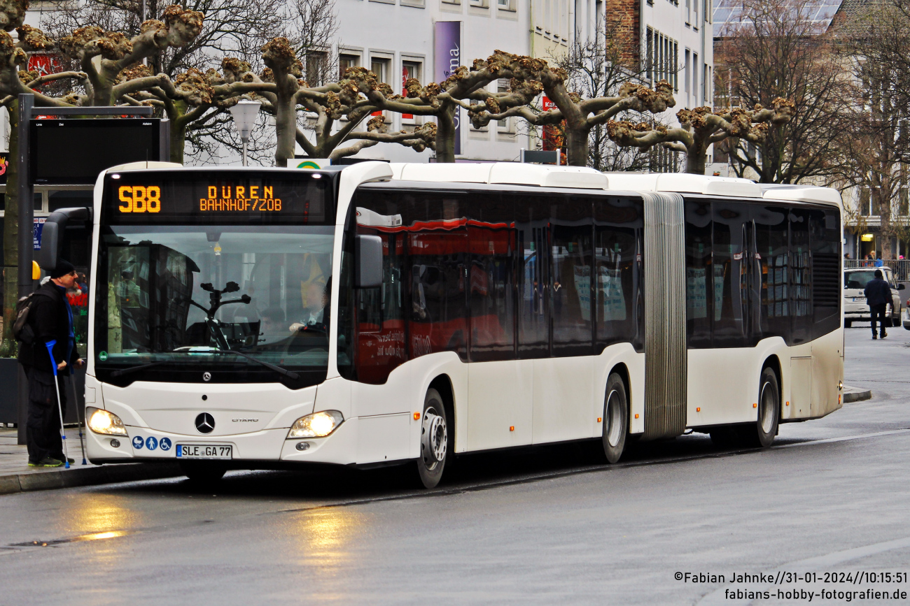 Euskirchen, Mercedes-Benz Citaro C2 G # SLE-GA 77