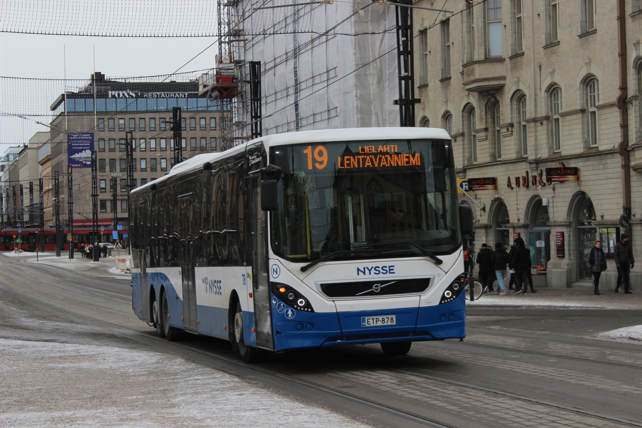 Tampere, Volvo 8900LE 14.8m nr. 78