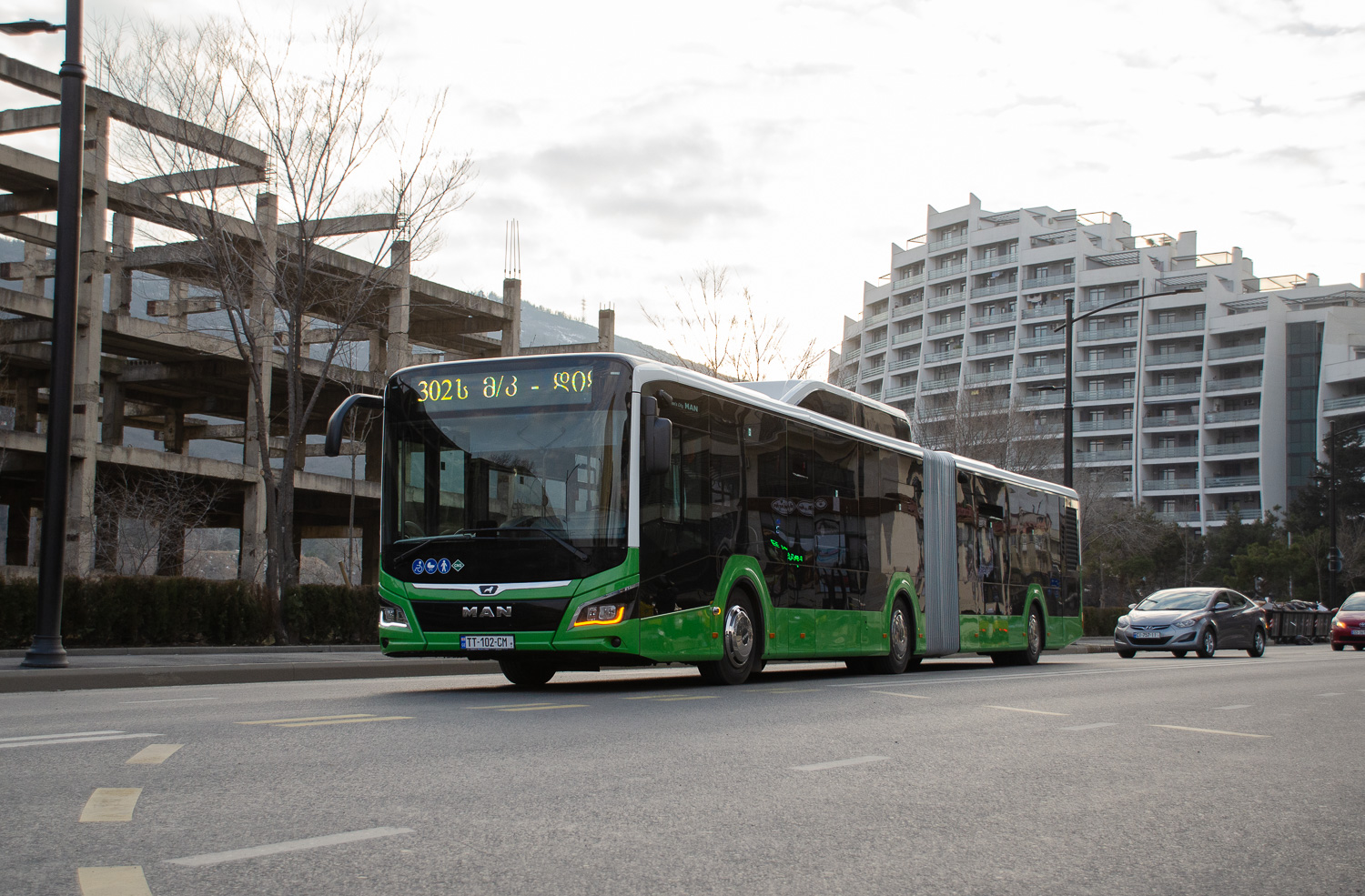 Tbilisi, MAN 18G Lion's City NG320 # TT-102-CM; Tbilisi — Новые Автобусы для Тбилиси