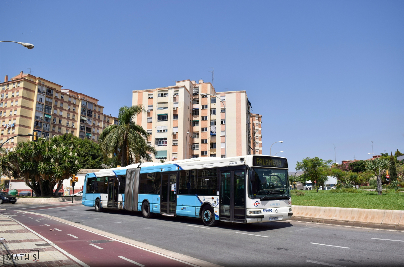 Málaga, Hispano Citybus A (Irisbus Agora L) # 536