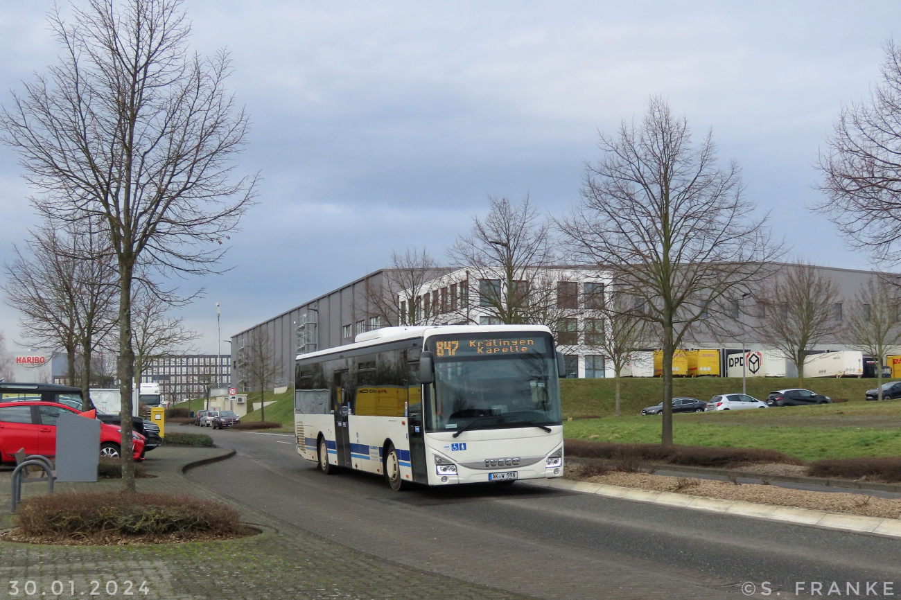 Altenkirchen (Westerwald), IVECO Crossway LE Line 12M # AK-W 598