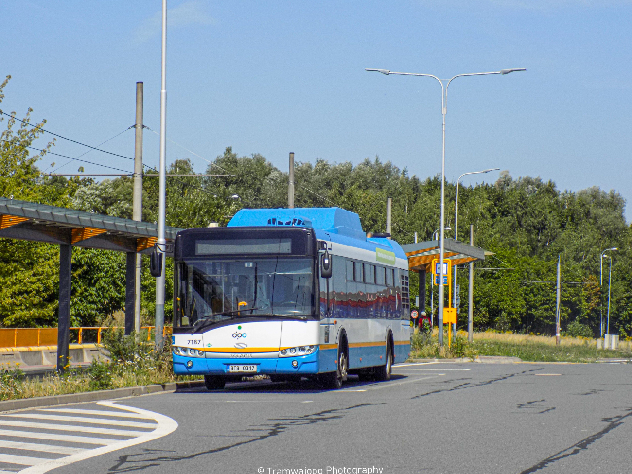 Ostrava, Solaris Urbino III 12 CNG No. 7187