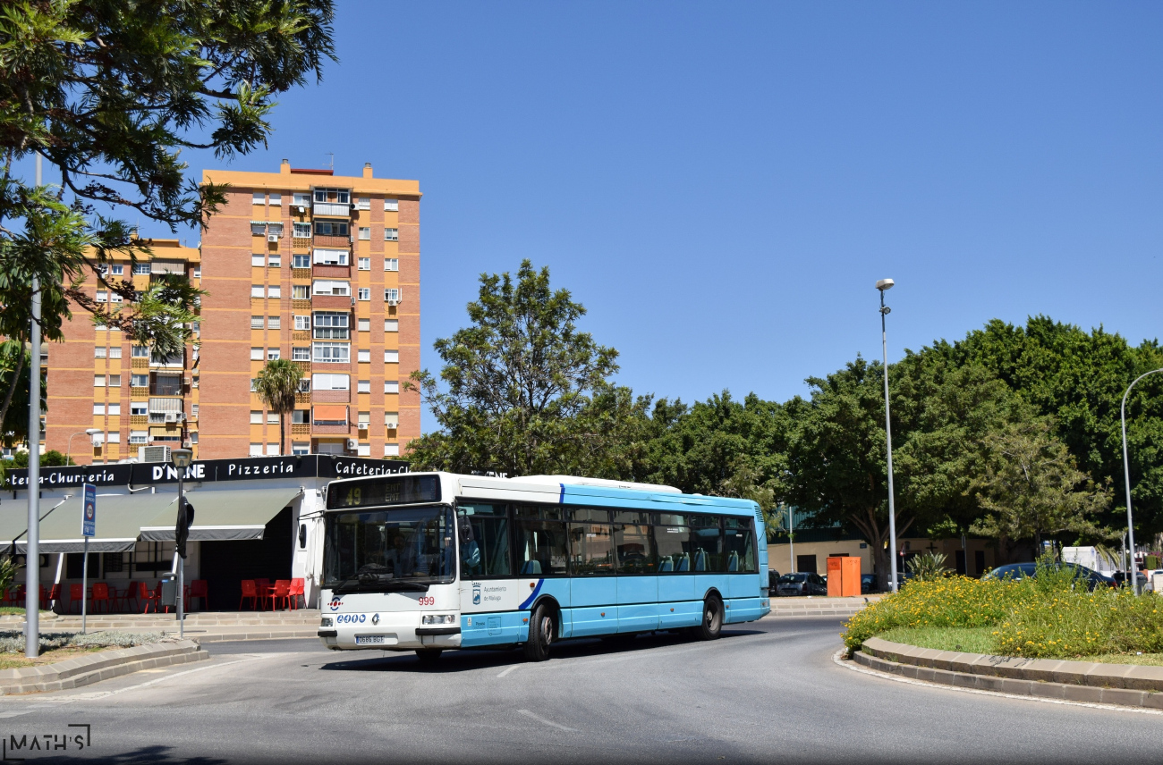 Малага, Hispano Citybus E (Renault Agora S) № 999