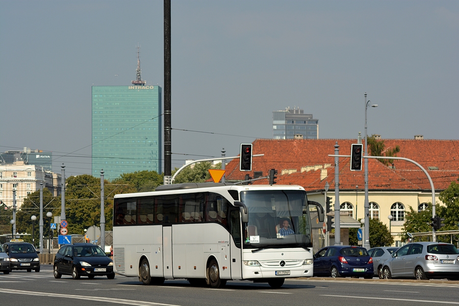 Warsaw, Mercedes-Benz Tourismo 15RHD-II No. WY 7596F