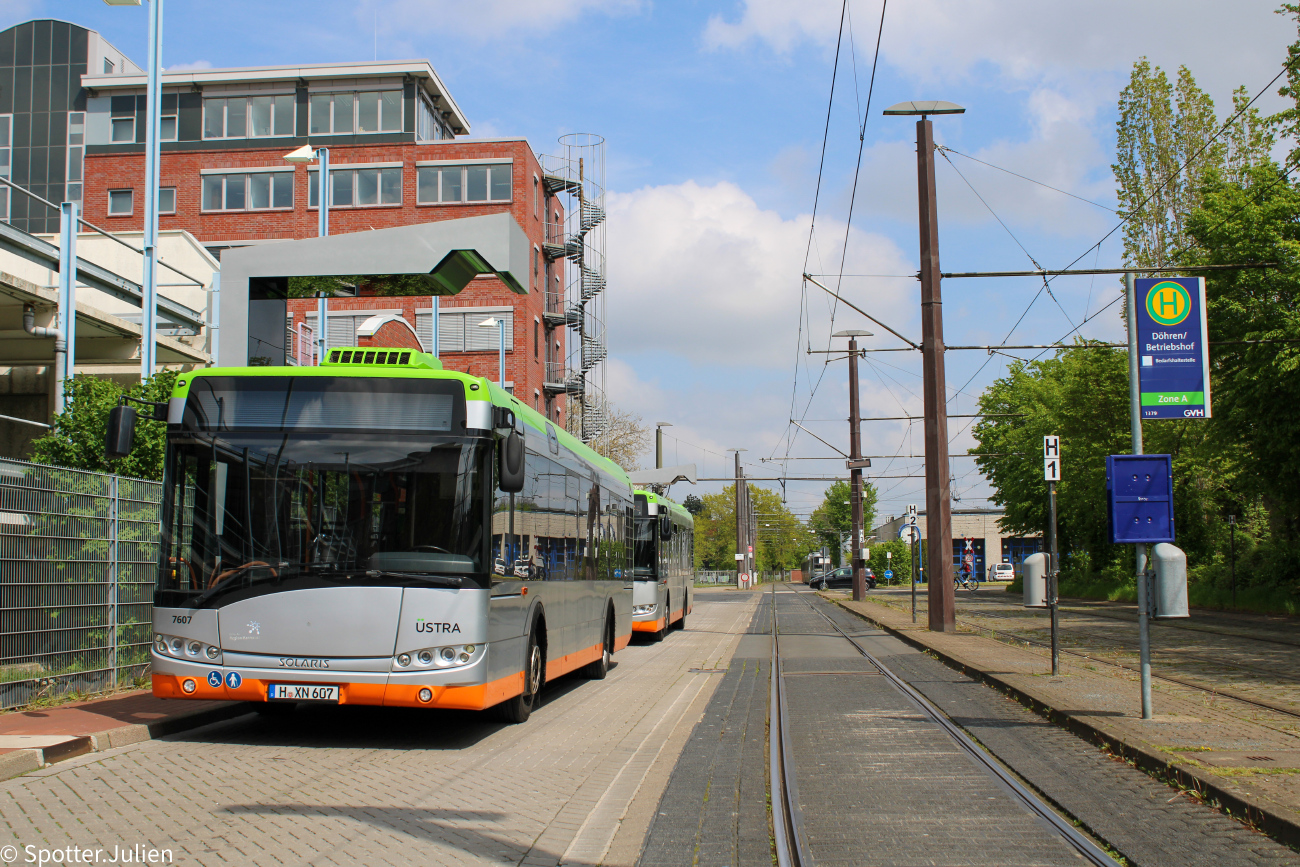 Hannover, Solaris Urbino III 12 Hybrid № 7607