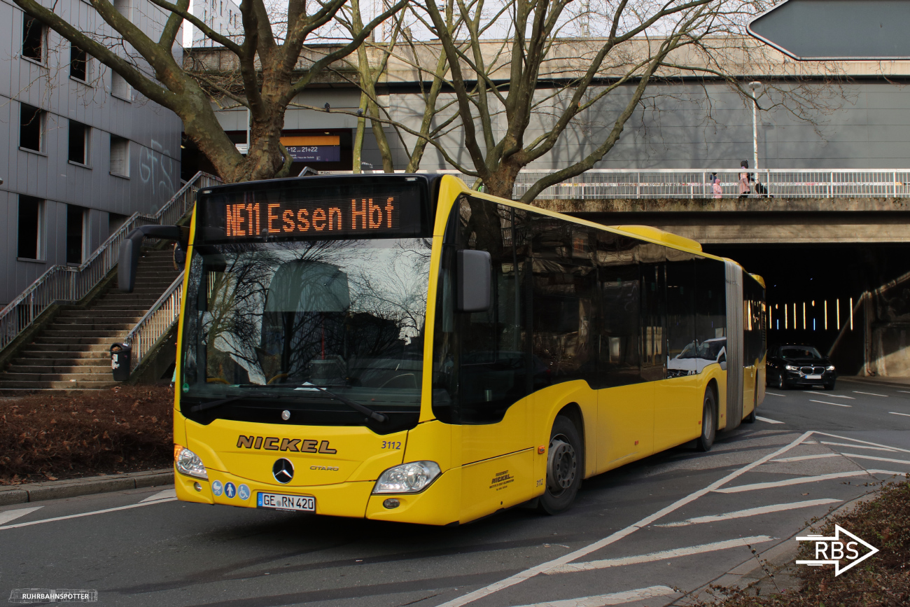 Gelsenkirchen, Mercedes-Benz Citaro C2 G # 3112