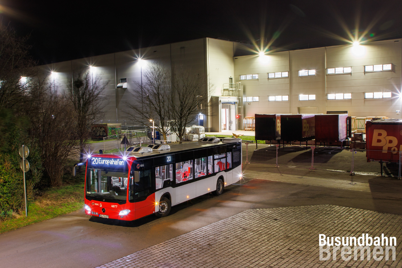 Bremen, Mercedes-Benz Citaro C2 Hybrid č. 4077