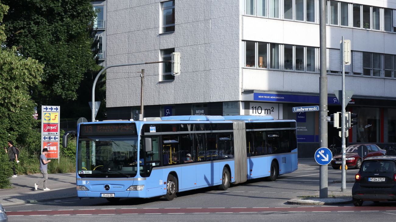 Мюнхен, Mercedes-Benz O530 Citaro Facelift G № M-VU 38