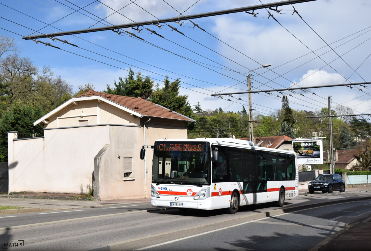 Lyon, Irisbus Citelis 12M No. 3302