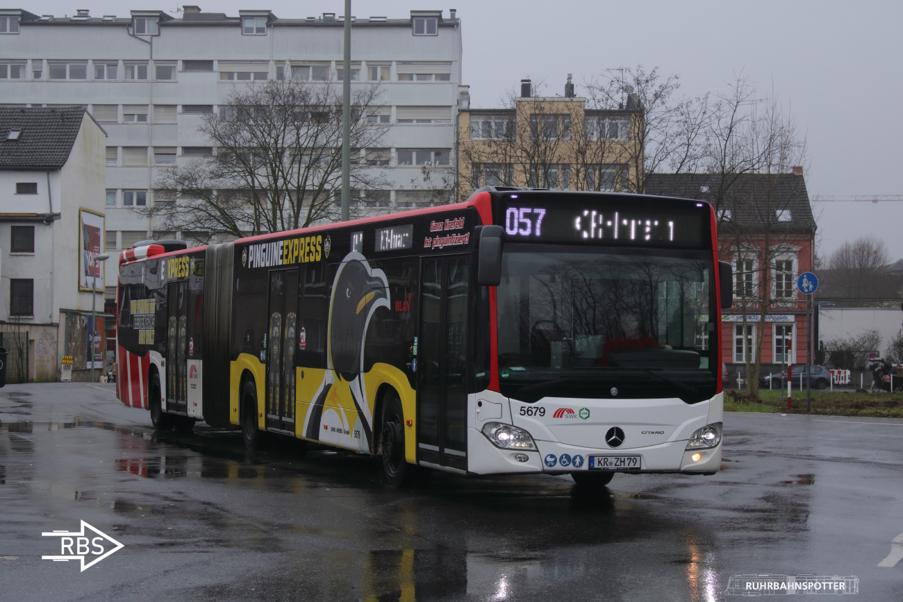 Krefeld, Mercedes-Benz Citaro C2 G Hybrid # 5679