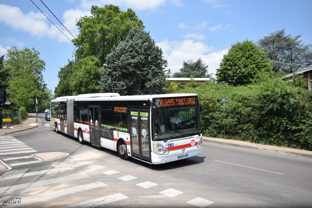 Lyon, Irisbus Citelis 18M № 1104