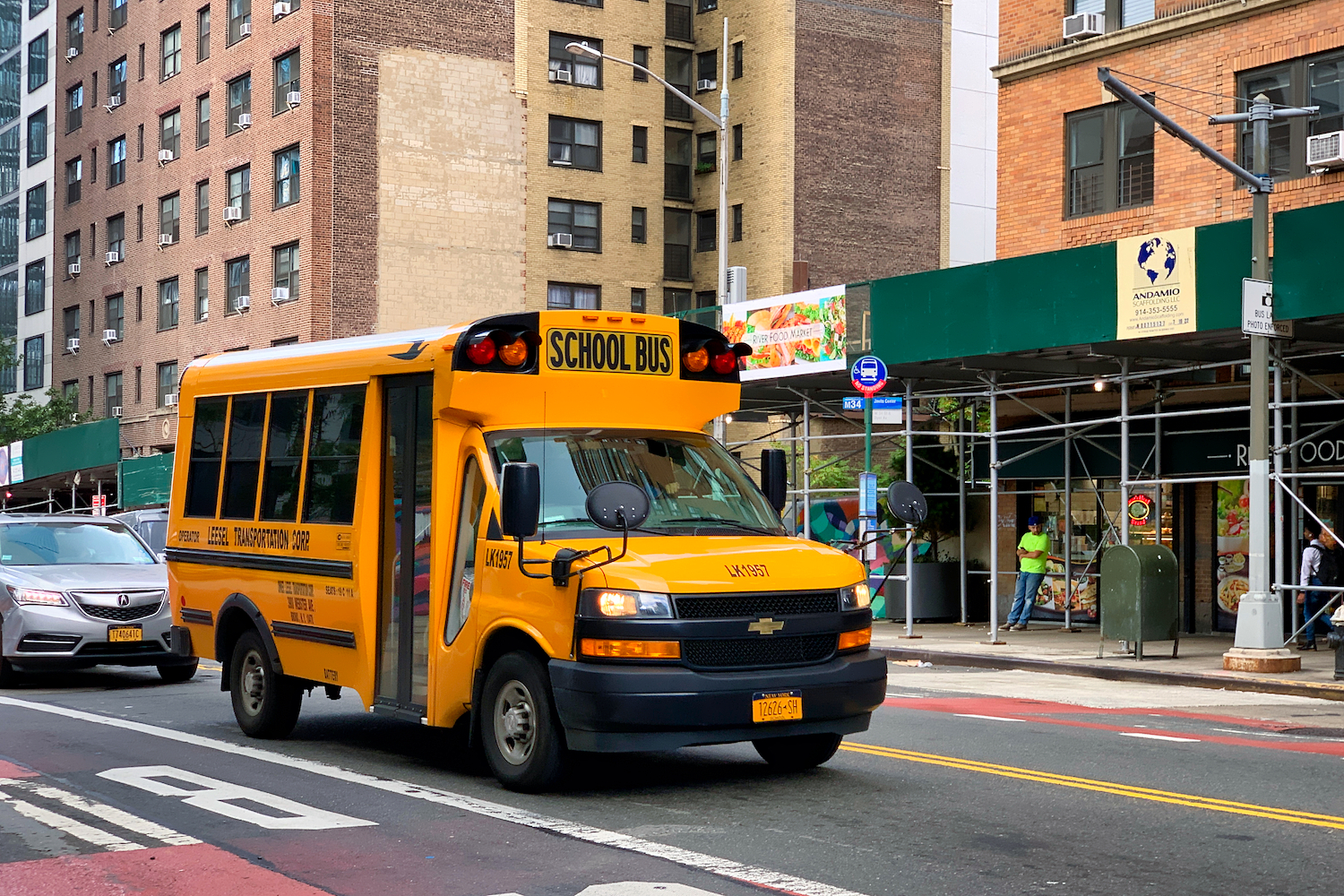 New York, Blue Bird Micro Bird MB-II # LK1957