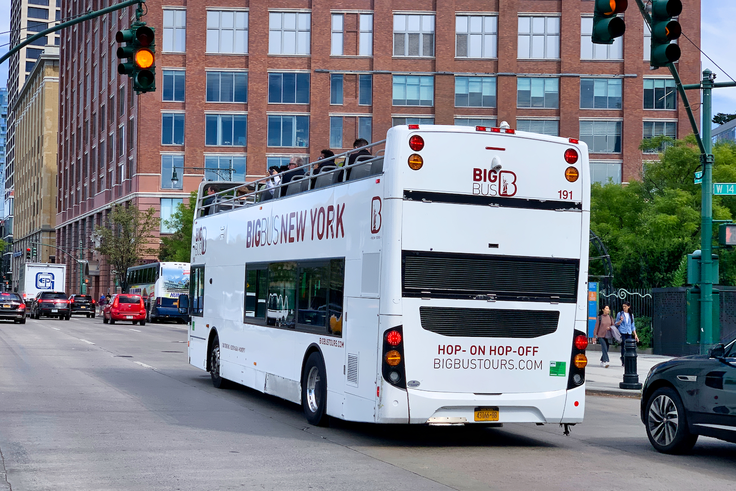 New York, Alexander Dennis Enviro 400 # 191