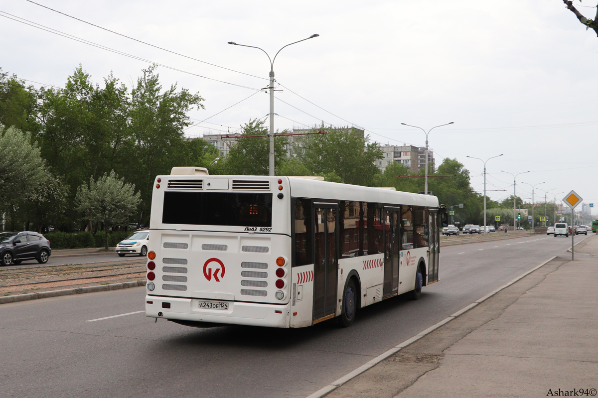 Krasnoyarsk, ЛиАЗ-5292.65 # А 243 ОЕ 124