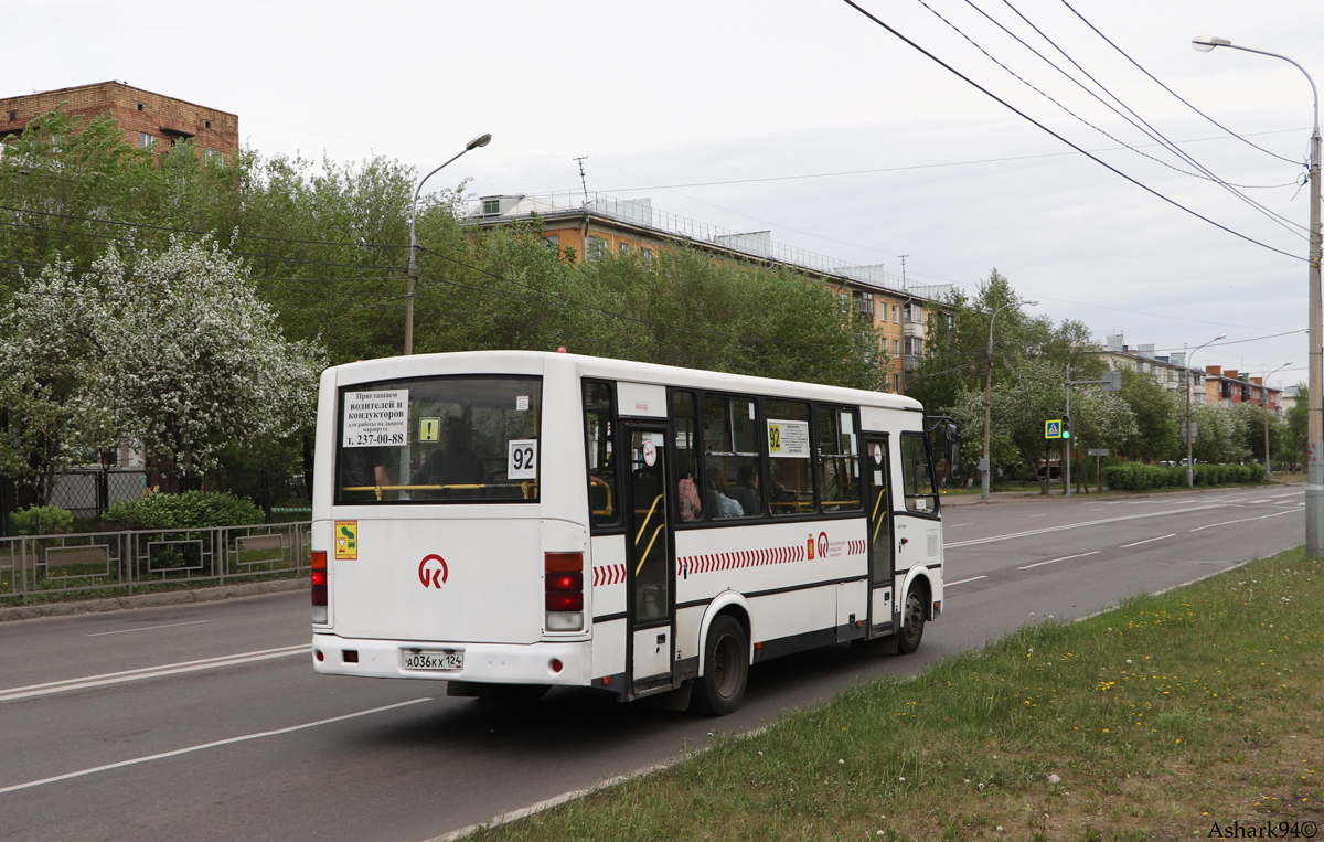 Krasnoyarsk, PAZ-320412-05 (3204CE, CR) # А 036 КХ 124