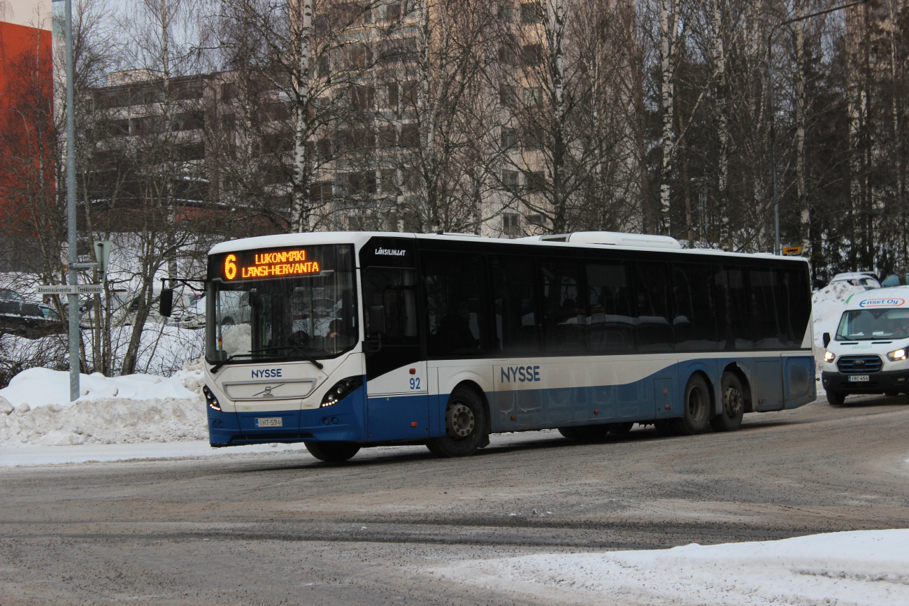 Tampere, Volvo 8900LE č. 92