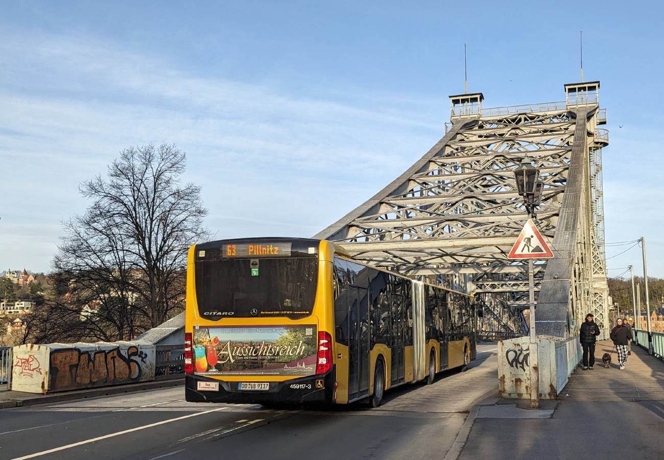 Dresden, Mercedes-Benz Citaro C2 G # 459 117-3