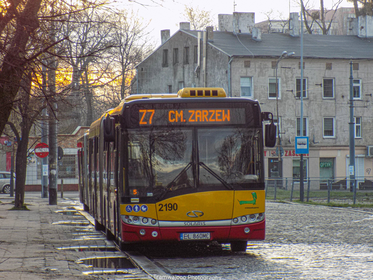 Łódź, Solaris Urbino III 18 nr. 2190