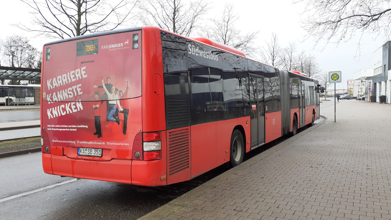 Karlsruhe, MAN A23 Lion's City G NG363 # KA-SB 351