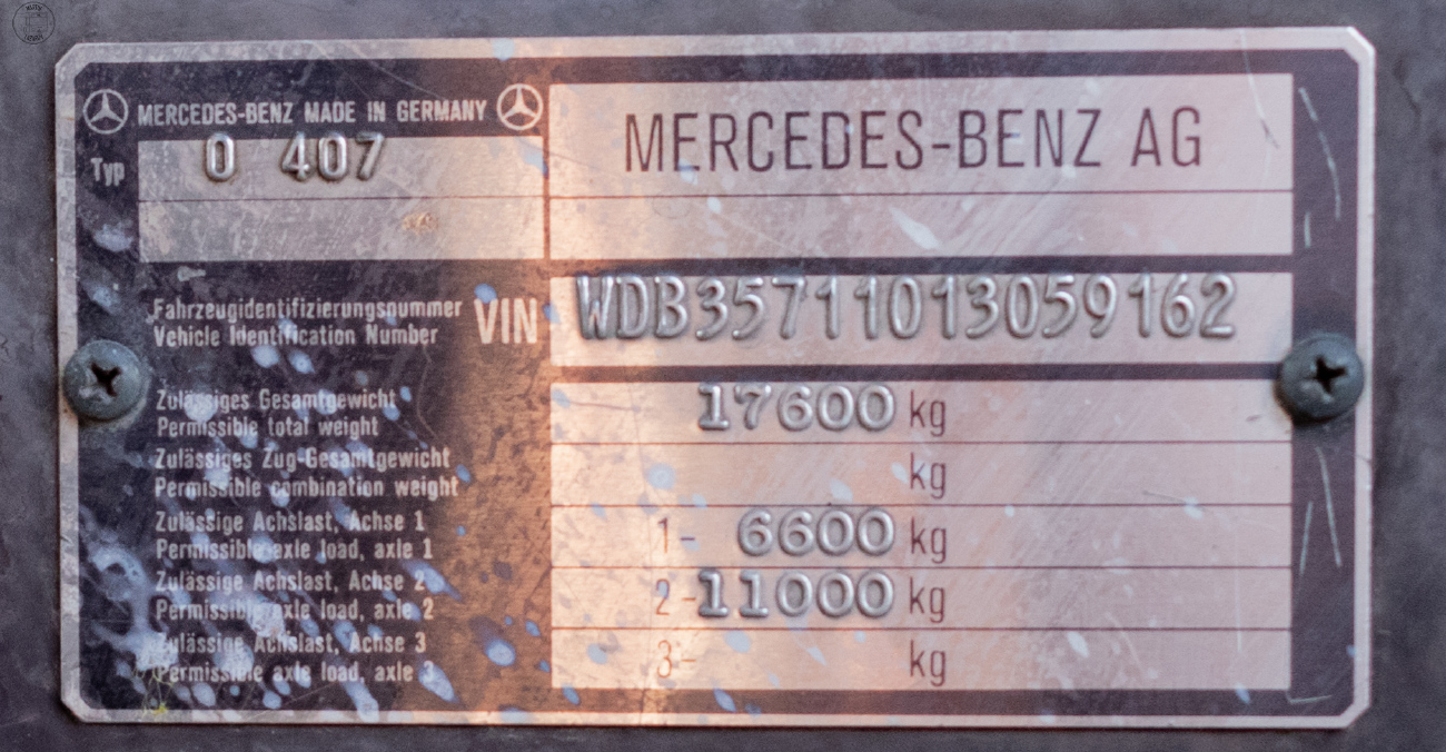 Sliven, Mercedes-Benz O407 # 127