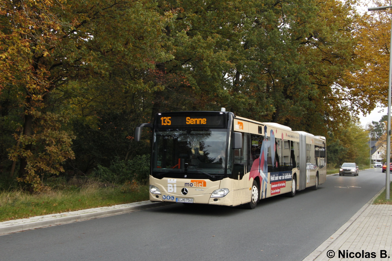 Bielefeld, Mercedes-Benz Citaro C2 G Hybrid # 7368