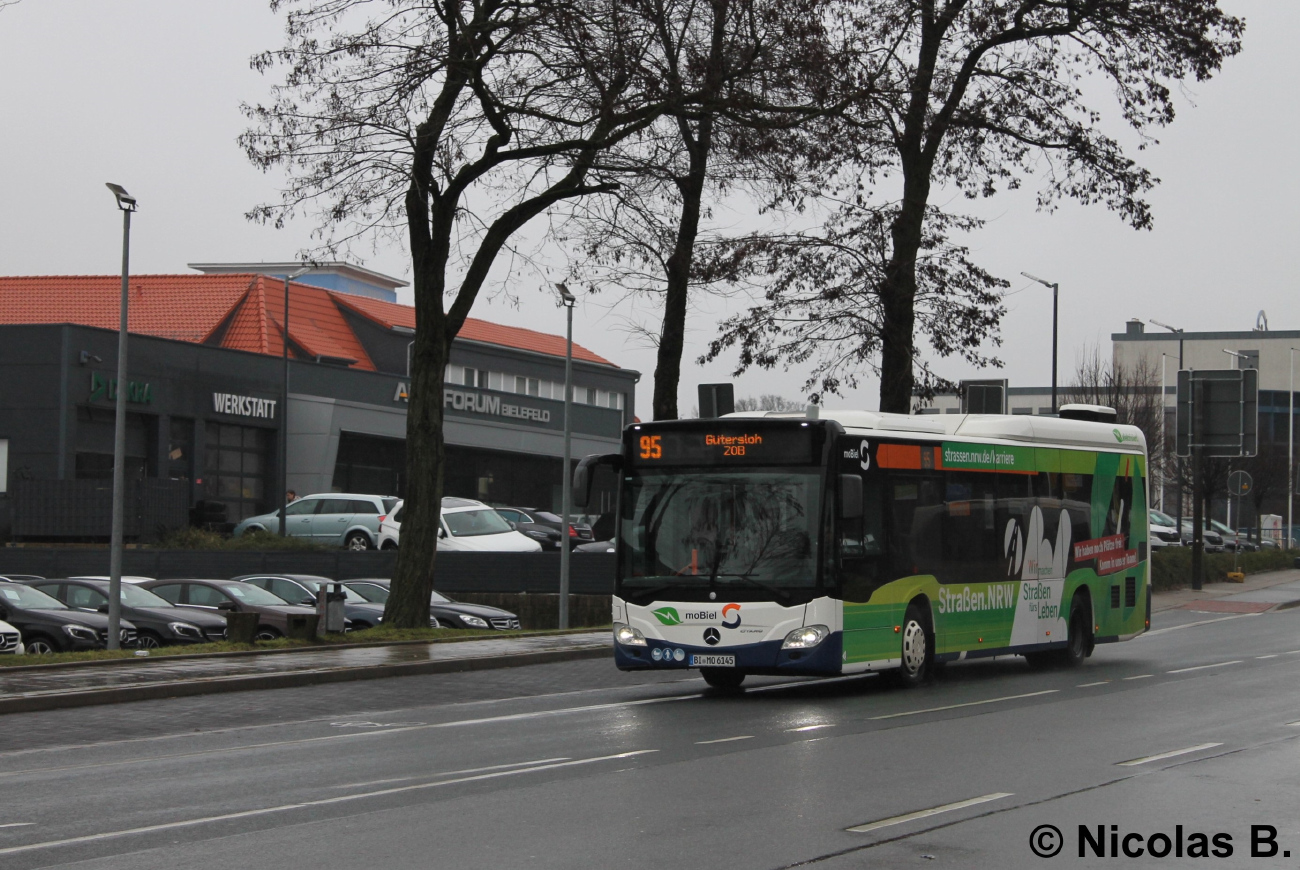 Bielefeld, Mercedes-Benz Citaro C2 LE Hybrid # 6145