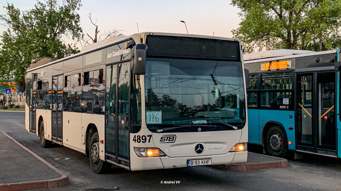 Bucharest, Mercedes-Benz O530 Citaro Facelift # 4897