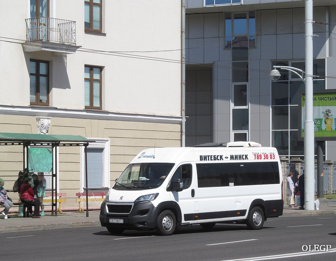 Minsk, Peugeot Boxer # АТ 7807-7