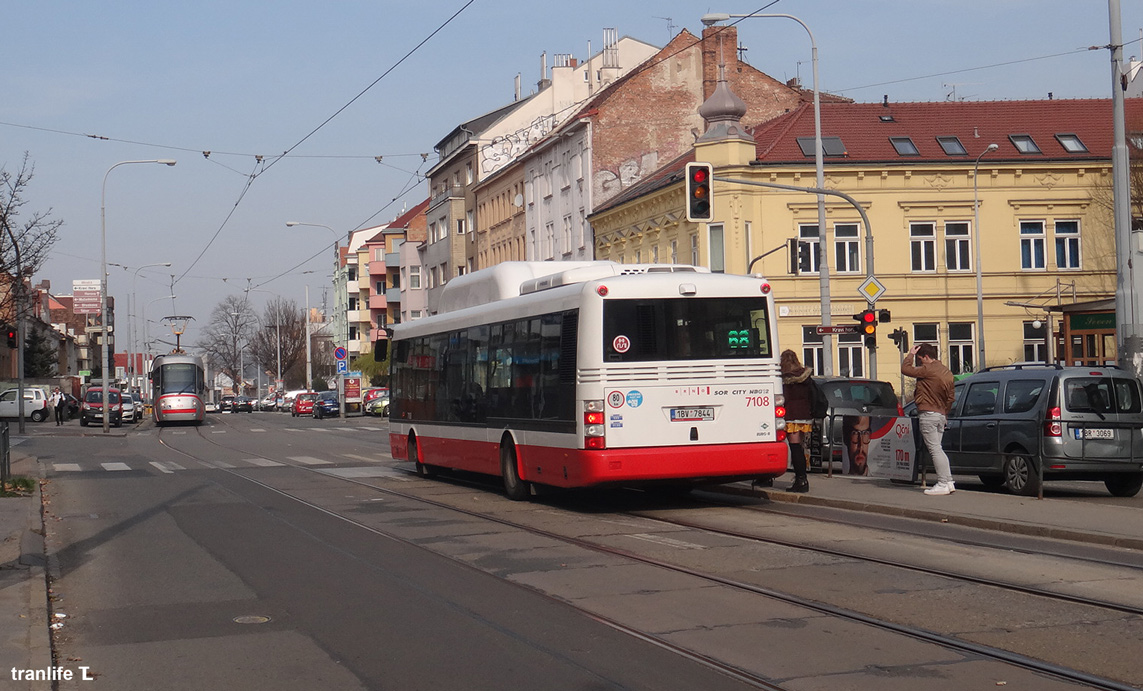 Brno, SOR NBG 12 č. 7108