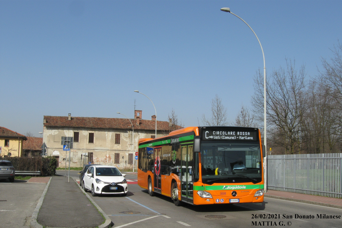 Milan, Mercedes-Benz Citaro C2 K # 5029
