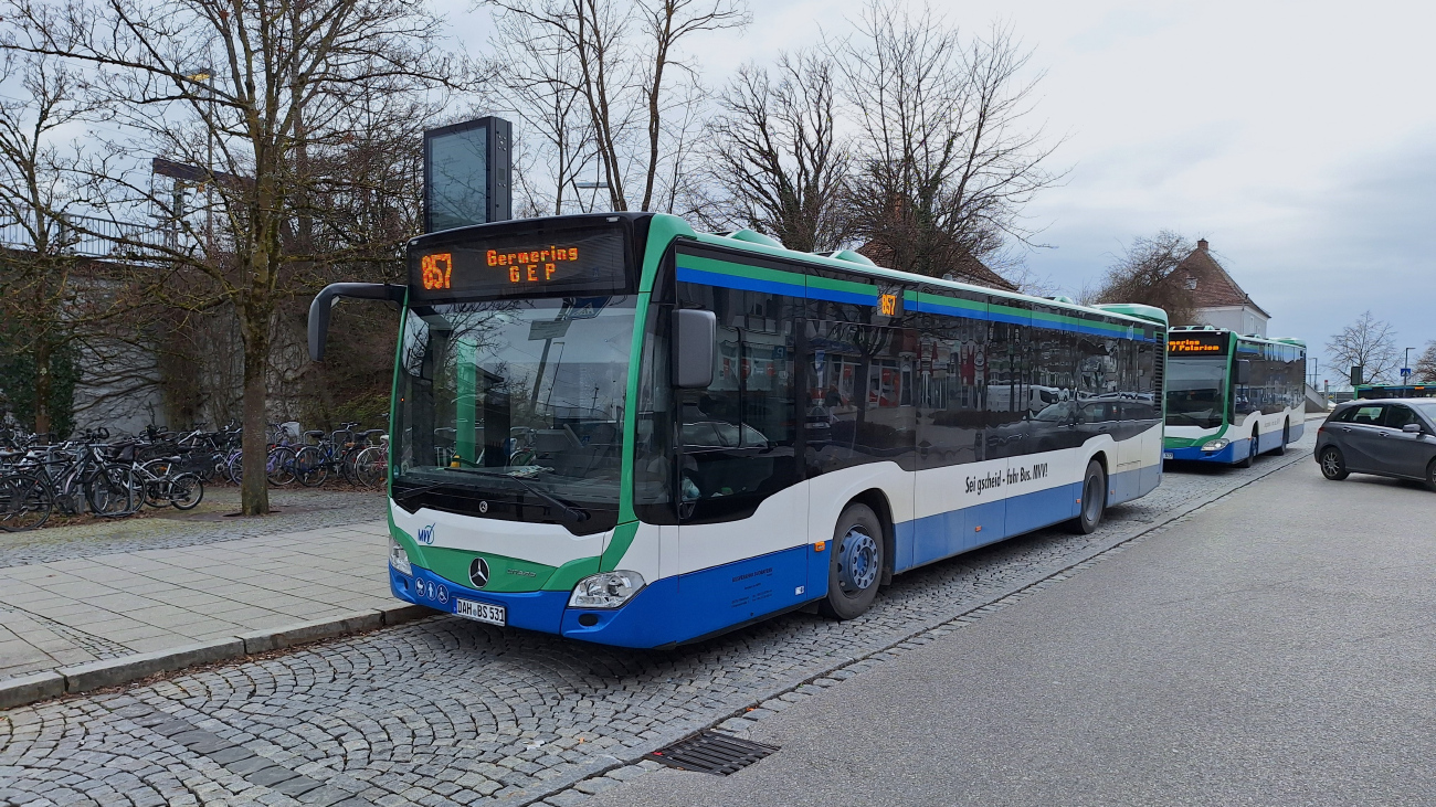 Dachau, Mercedes-Benz Citaro C2 Hybrid # DAH-BS 531