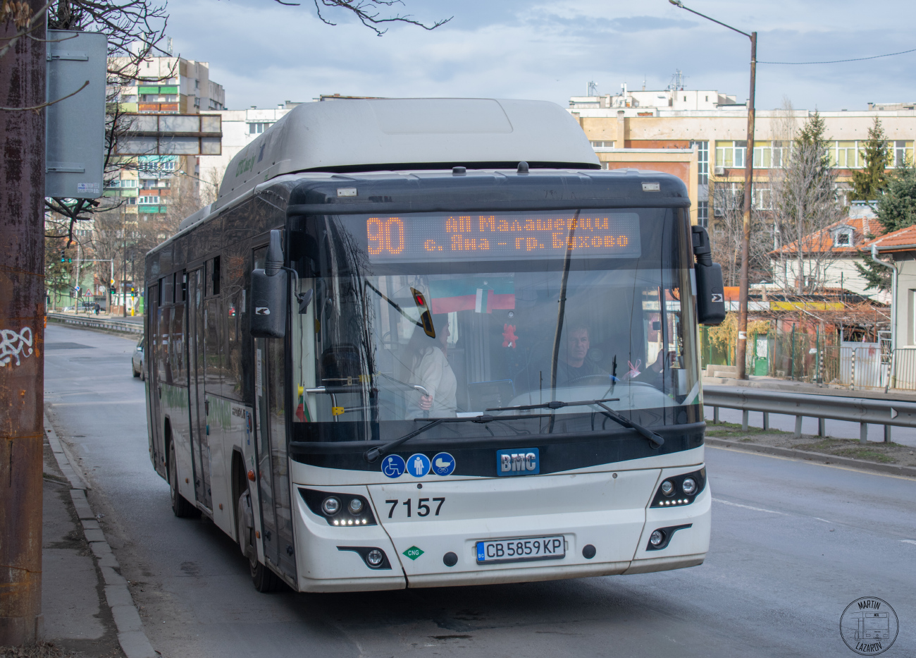 Sofia, BMC Procity 12 CNG nr. 7157