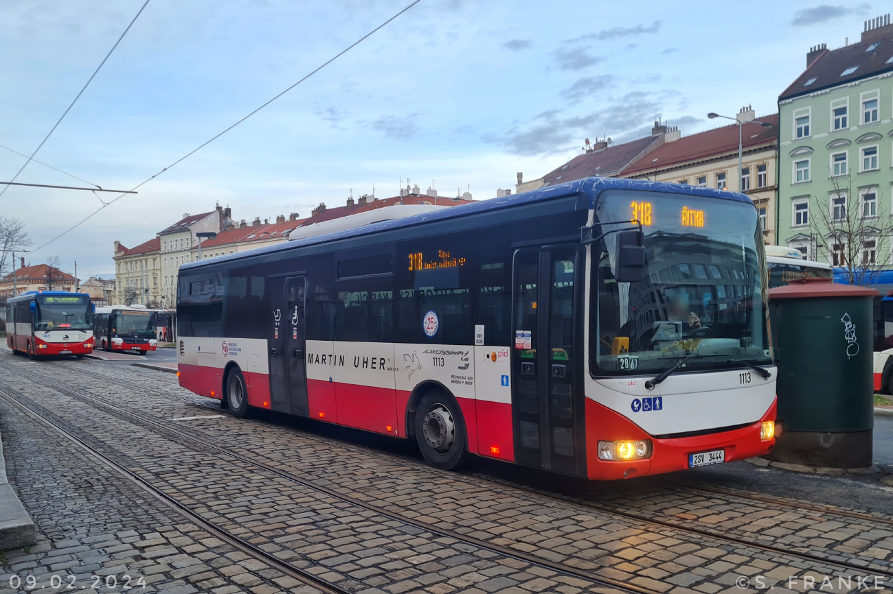 Прага-Запад, Irisbus Crossway LE 12M № 1113