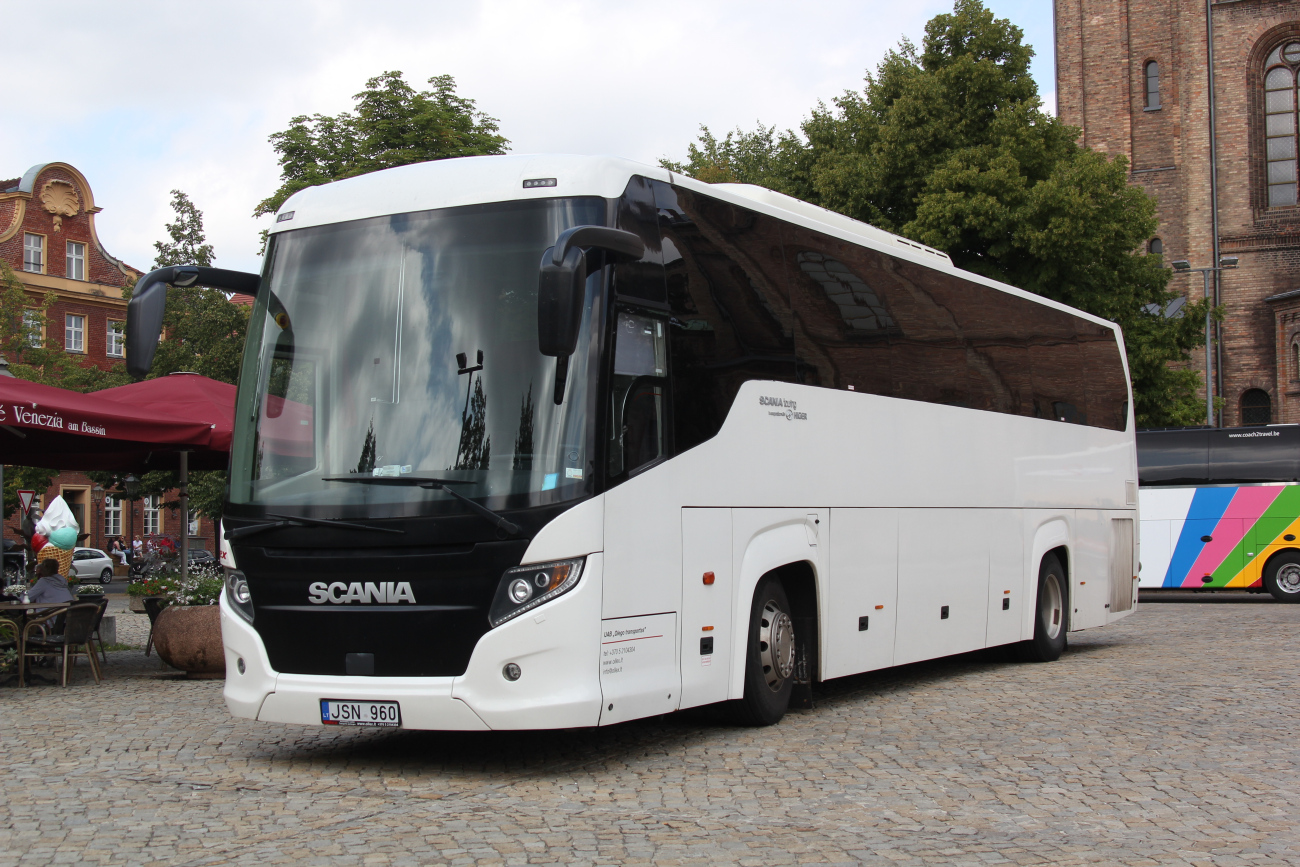 Vilnius, Scania Touring HD (Higer A80T) № JSN 960