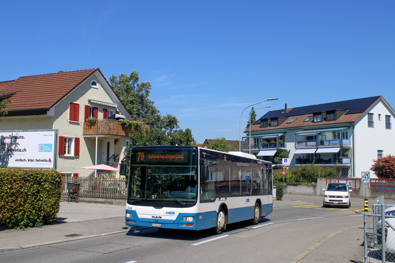 Zurigo, Göppel (MAN A35 Lion's City M NM253) # 336